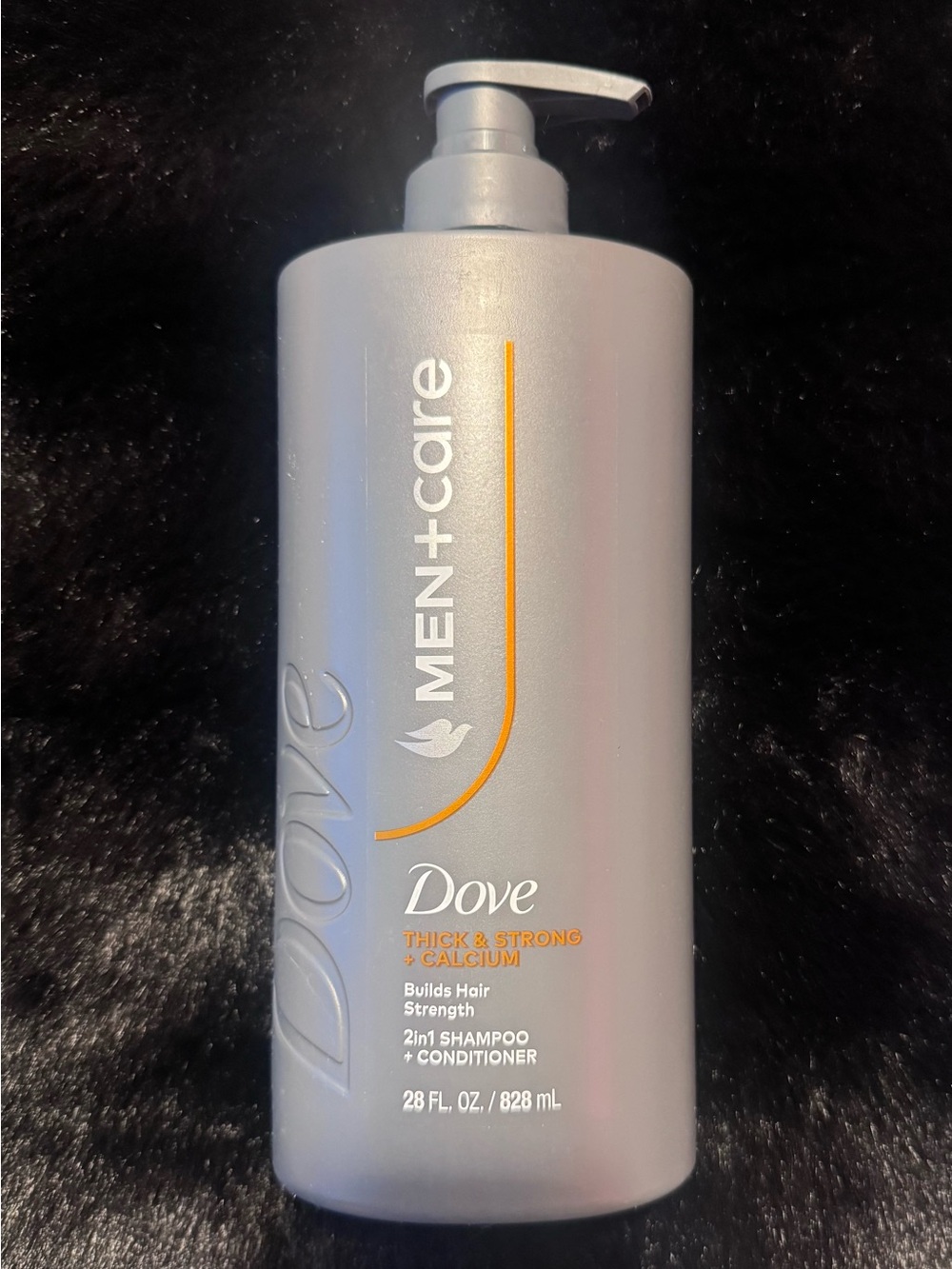 Dove Men+Care Thick & Strong 2-in-1 Shampoo + Conditioner — Silver